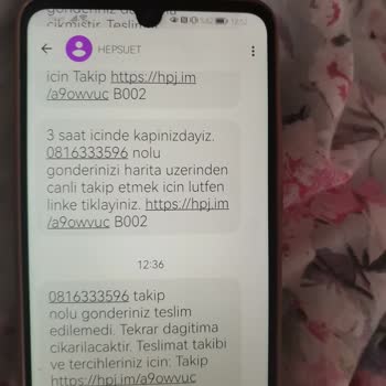 Hepsijet Dağıtıcı Gönderileri Eve Getirmiyor!