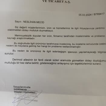 Derimod Defolu Ürün Satıyor
