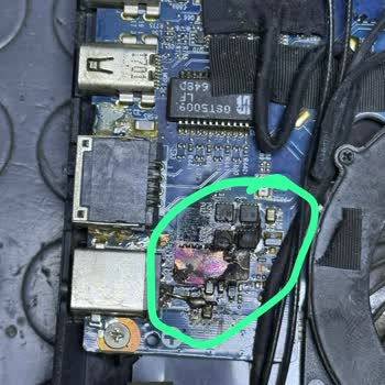 Monster Laptop Ana Kart Yanması