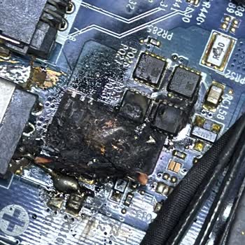 Monster Laptop Ana Kart Yanması