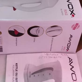 Awox Su Isıtıcı (kettle) Yangın Çıkartıyordu Erken Fark Ettik.