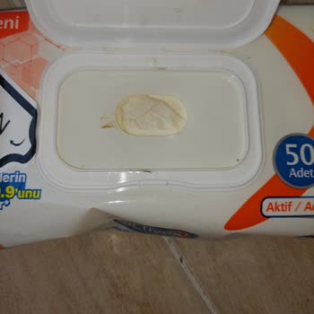 Getir Antibakteriyel Ama Kullanılmış Islak Mendil :)