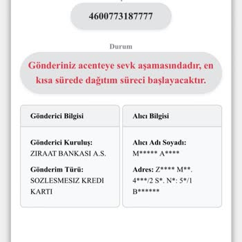 Kuryenet Kredi Kartı Teslimatında Yaşanan Gecikme Sorunu