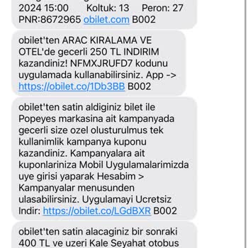 Yapı Kredi Bankası Obilet İptal İşlemi Sonrası İade Bekleyişi
