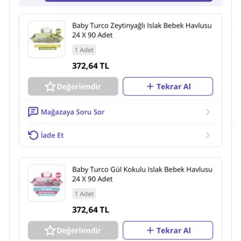 ebebek Eksik Ve Yanlış Teslimatla İlgili Müşteri Mağduriyeti
