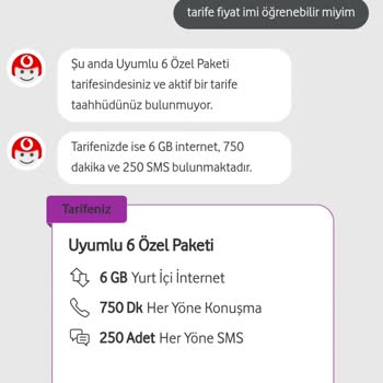 Vodafone Habersiz Telefon Faturası Artışı