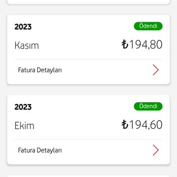 Vodafone Habersiz Telefon Faturası Artışı