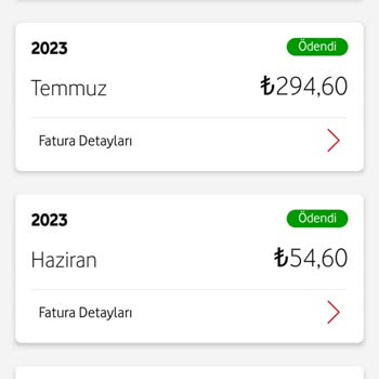Vodafone Habersiz Telefon Faturası Artışı