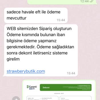 Strawbery Wear Sahte Butik Mağduriyeti Ve Ödeme İadesi Talebi