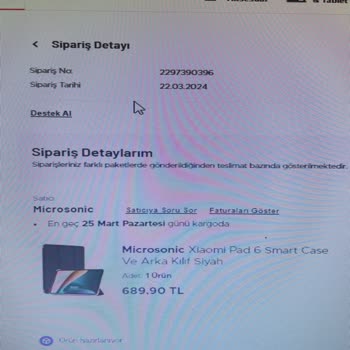 Teknosa Sipariş Durumunda Gecikme