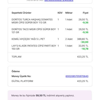 Migros'un Stok Kayıt Sorunu
