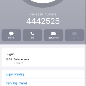 Akbank 4442525 Sürekli Arama