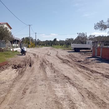 Geyikli Belediyesi Yol Çalışması!