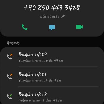 0850 443 34 28 Müşteri Hizmetlerinden Gelen Çağrı
