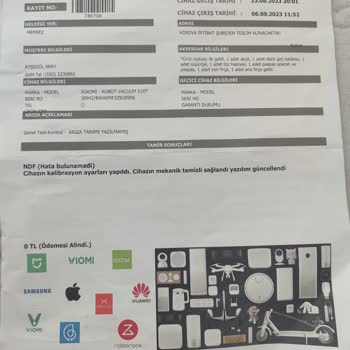 Vintek Firmasının Tamir Yasal Sürecini Aşması Ve Yardımcı Olmaması