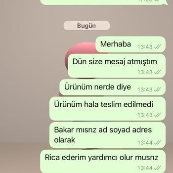 Mondy Shop Ürünümü Göndermiyor Ve Paramı Da İade Etmedi