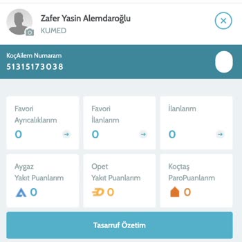 KoçAilem Üyeliğim Yapı Kredi Cep Şube Tarafında Gözükmüyor