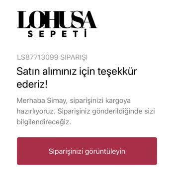 Lohusa Sepeti İki Haftadır İademi Yapmıyor.