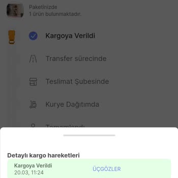 Aras Kargo Siparişim Günlerdir Kargoda Bekliyor!