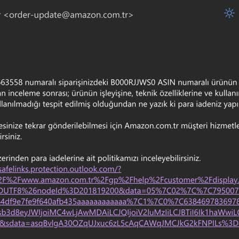 Amazon Camper Sorunu Mağdur Ediyor