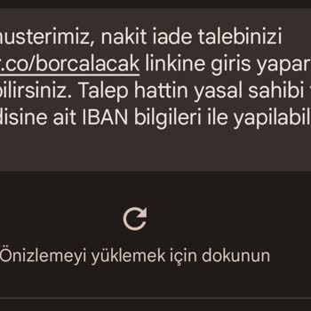 Vodafone Fatura İademi Yapmıyor