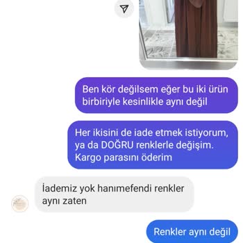 Sidelya Collection Instagram Alışverişinde Yanlış Ürün Hayal Kırıklığı