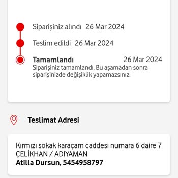 Vodafone Yanımda İzinsiz Habersiz Çekim