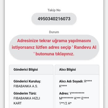 Kuryenet Kartım Teslim Edilemiyor