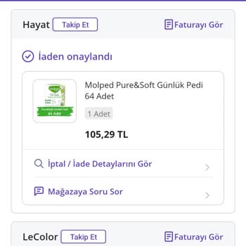 N11'den Alıp İade Ettiğim Ürün Kayıp. 3 Aydır Paramı Da Geri Vermiyor.