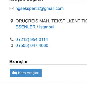 Ngs Sigorta Ekspertiz Saygısız Ve İş Yapmayan Eksper