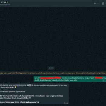 Ersağ Paketleme Firması Hakkındaki Kişisel Tedirginliğim
