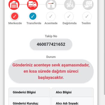 Kuryenet Kargo Teslim Sorunu