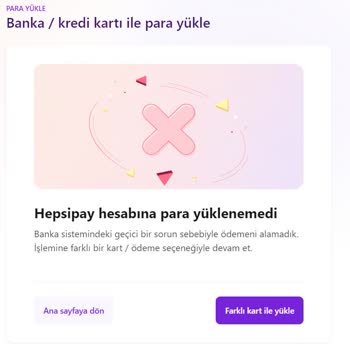 Ziraat Bankası Kart Hepsipay Ödeme Hatası