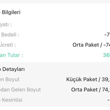 Dolap Uyanık Dolap Uygulaması 0.01 Desi İçin 35 TL Ücret Aldı.