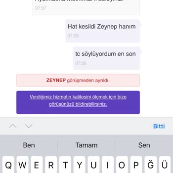 Getir Araç Moov İlgisizlik