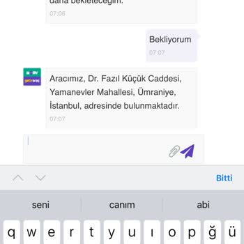 Getir Araç Moov İlgisizlik