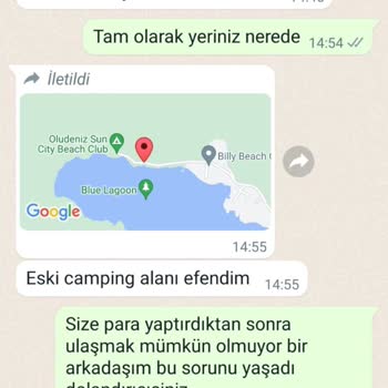Mayna Bungalov Muhatap Bulamıyorum