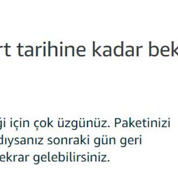 Kolay Gelsin Kargom 1 Gün Gecikti Ve Hala Dağıtıma Çıkmadı