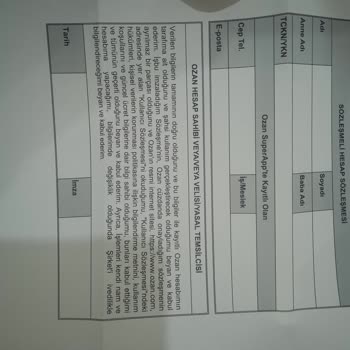 Ozan Elektronik Para Bu Hesap Benim Değil
