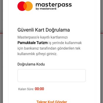 Masterpass SMS Gelmemesi Sorunu
