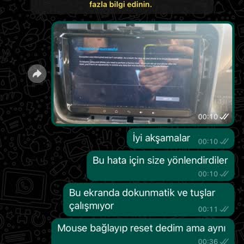 Navicars Araç İçi Ekran Arızası Ve Servis Sorunu
