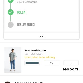 Pull and Bear Gelmeyen Sipariş Ve İptal.