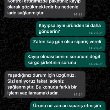 Pull and Bear Gelmeyen Sipariş Ve İptal.