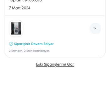 Tiamob Banyo Dolabı Kargolanmıyor
