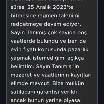 RE/MAX Suresi Dolan Sözleşmenin Feshi Ve Satış İptali Hakkında