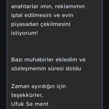 RE/MAX Suresi Dolan Sözleşmenin Feshi Ve Satış İptali Hakkında