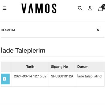 Vamos Clo Para İadesi Yapmıyor