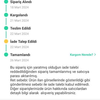 Dolap Uygulamasından Şikayetçiyim!