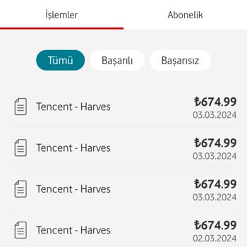 Vodafone Hattıma Haksız Fatura Çıkartılmıştır