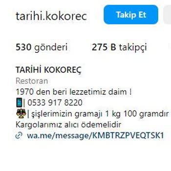 Tarihi Kokoreç Instagram'dan Aldığım Kokoreç Hayal Kırıklığı Yarattı